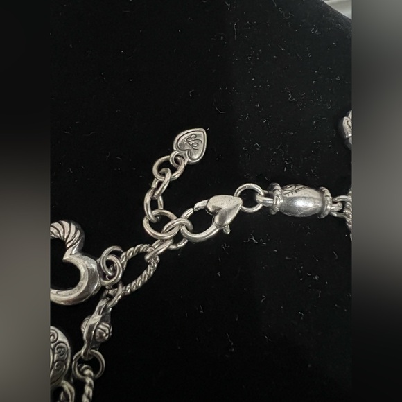 Brighton Silver Heart Charm Bracelet - Picture 3 of 4